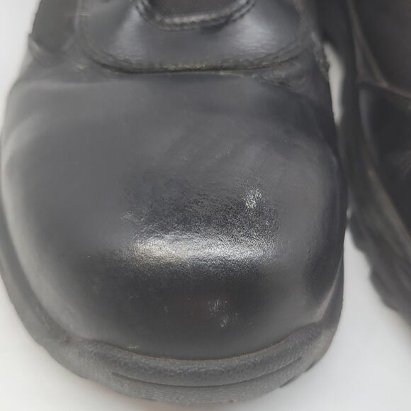 HI-TEC Tactical Performance Mens Black Leather Ankle Boots Rubber Soles US 12 M main image 14
